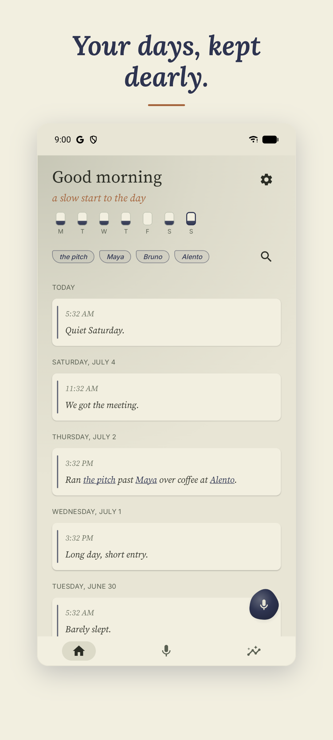 Dearly — screenshot 2